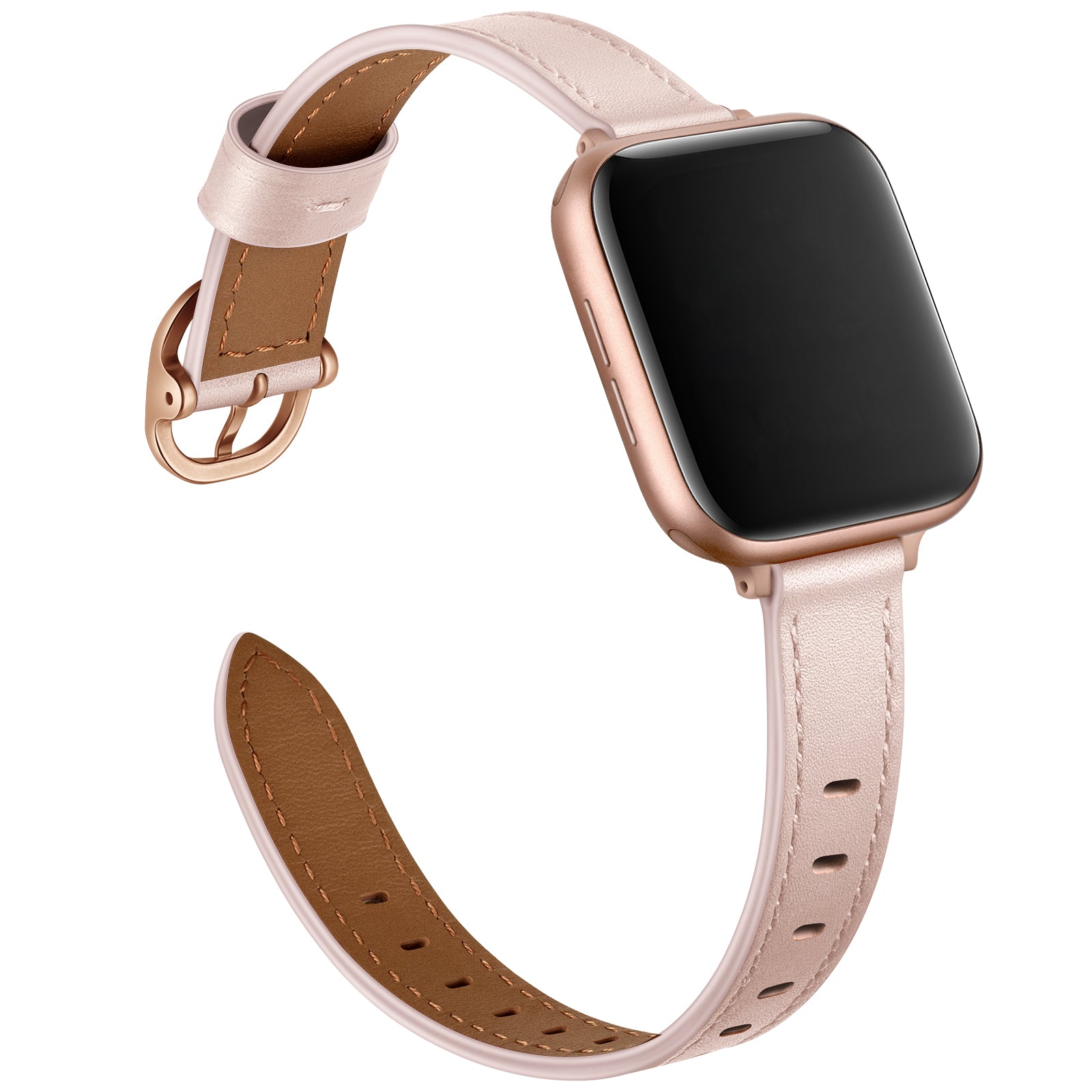 Genuine Leather Metal Buckle Watch Band Strap for Apple Watch Ultra 49mm Ultra 2 49mm Series 9 45mm SE (2023) 44mm Series 8 45mm 7 45mm Watch Series 6 5 4 SE 44mm SE (2022) 44mm Series 3 2 1 42mm Genuine Leather Metal Buckle Watch Band Strap for Apple Watch Ultra 49mm Ultra 2 49mm Series 9 45mm SE (2023) 44mm Series 8 45mm 7 45mm Watch Series 6 5 4 SE 44mm SE (2022) 44mm Series 3 2 1 42mm